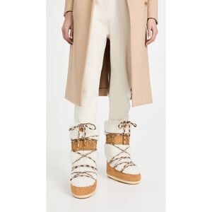 Moon Boot Shearling Boot Size 9/10.5 $650